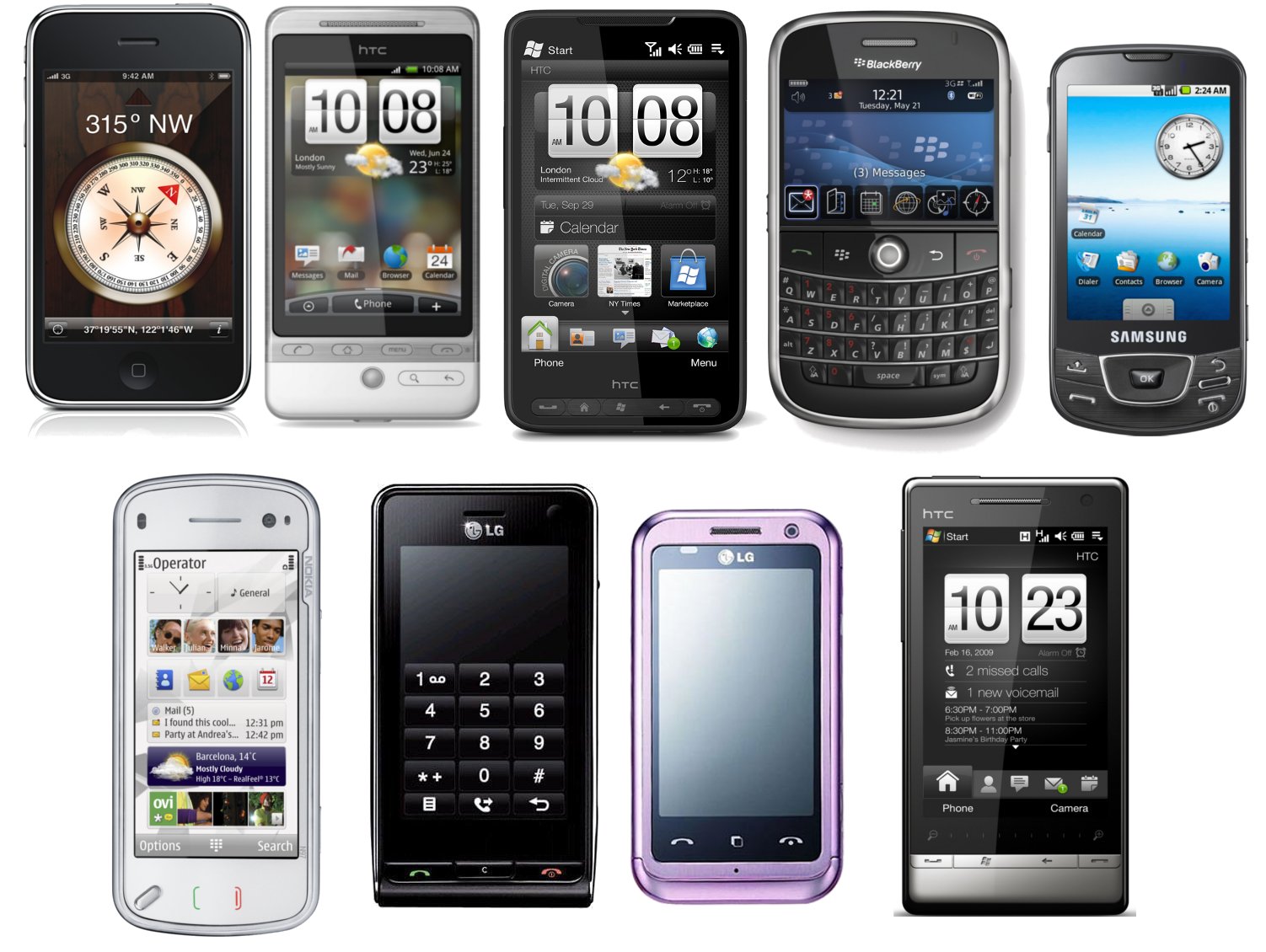 La téléphonie mobile et Internet